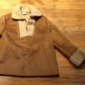 Tuckernuck Shearling and Suede Anorak